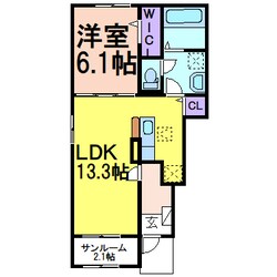 サザンクロスの物件間取画像